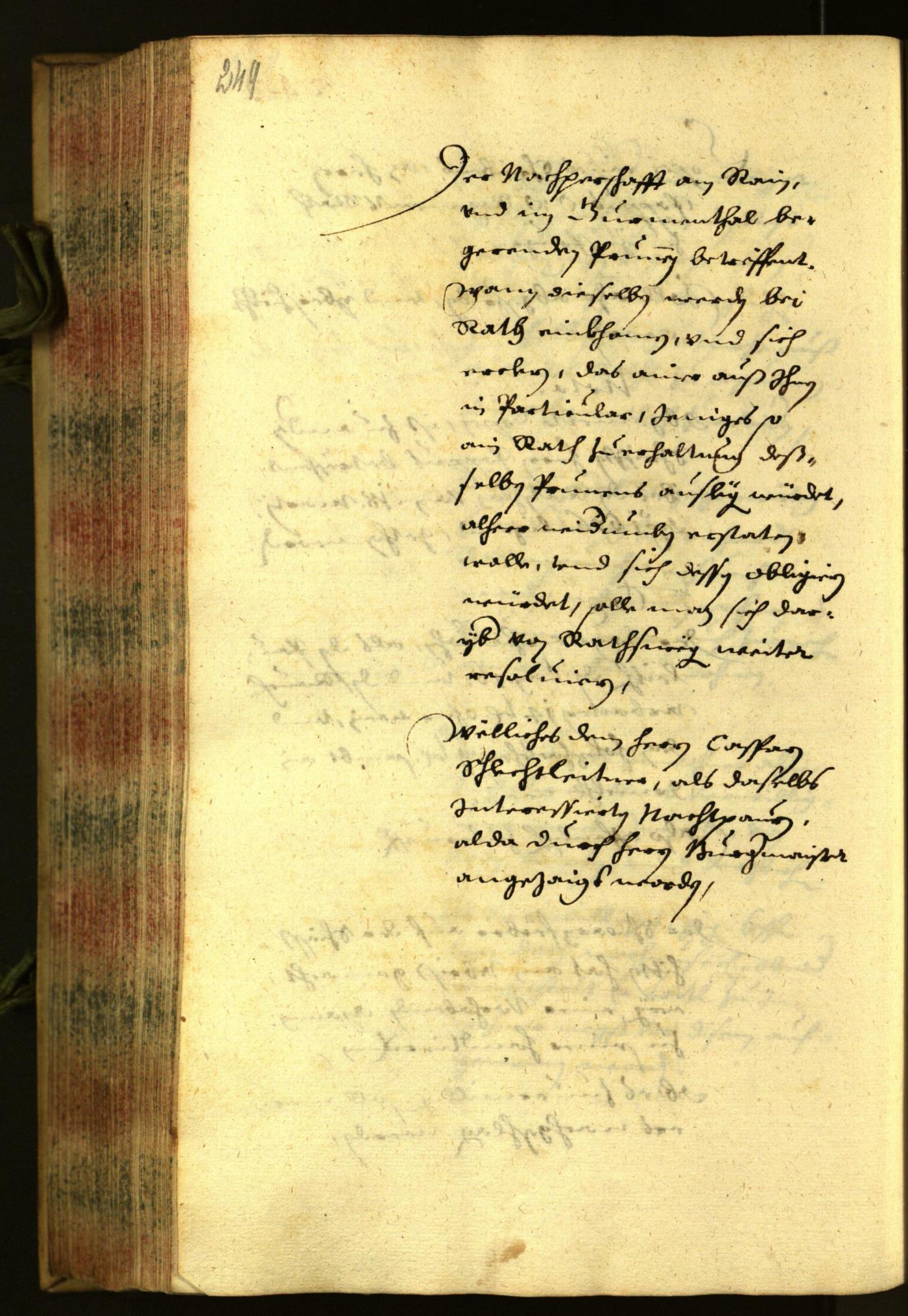 Stadtarchiv Bozen - BOhisto Ratsprotokoll 1656 