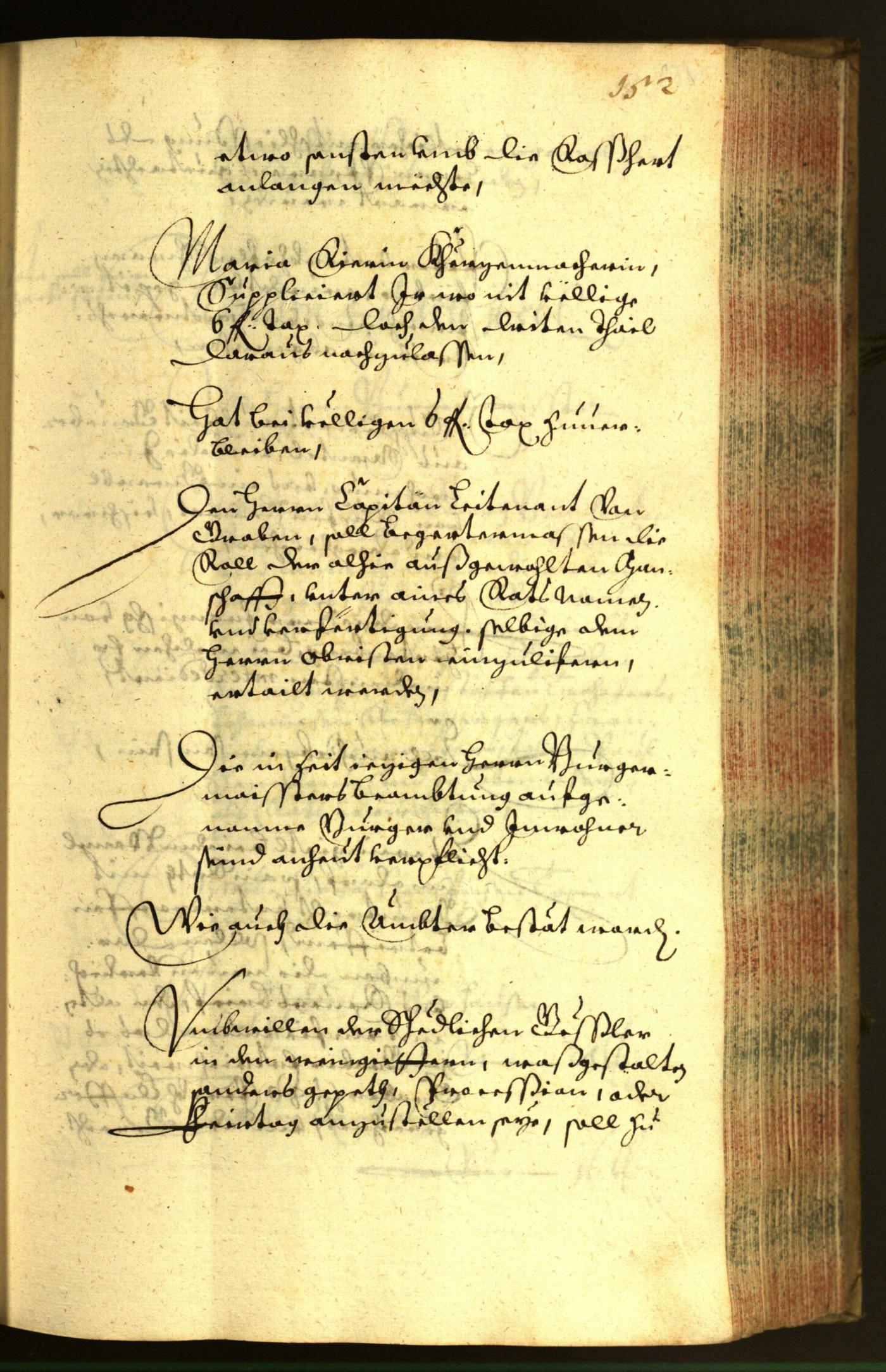 Stadtarchiv Bozen - BOhisto Ratsprotokoll 1656 