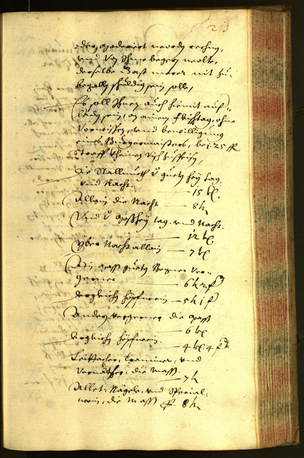 Stadtarchiv Bozen - BOhisto Ratsprotokoll 1656 