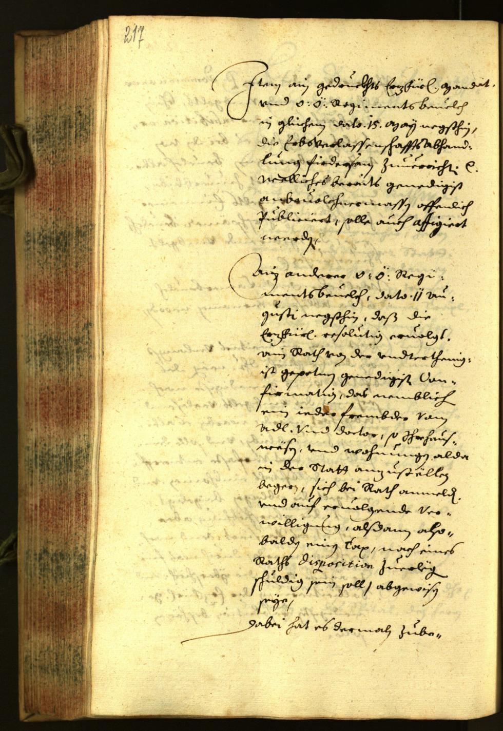 Civic Archives of Bozen-Bolzano - BOhisto Minutes of the council 1656 