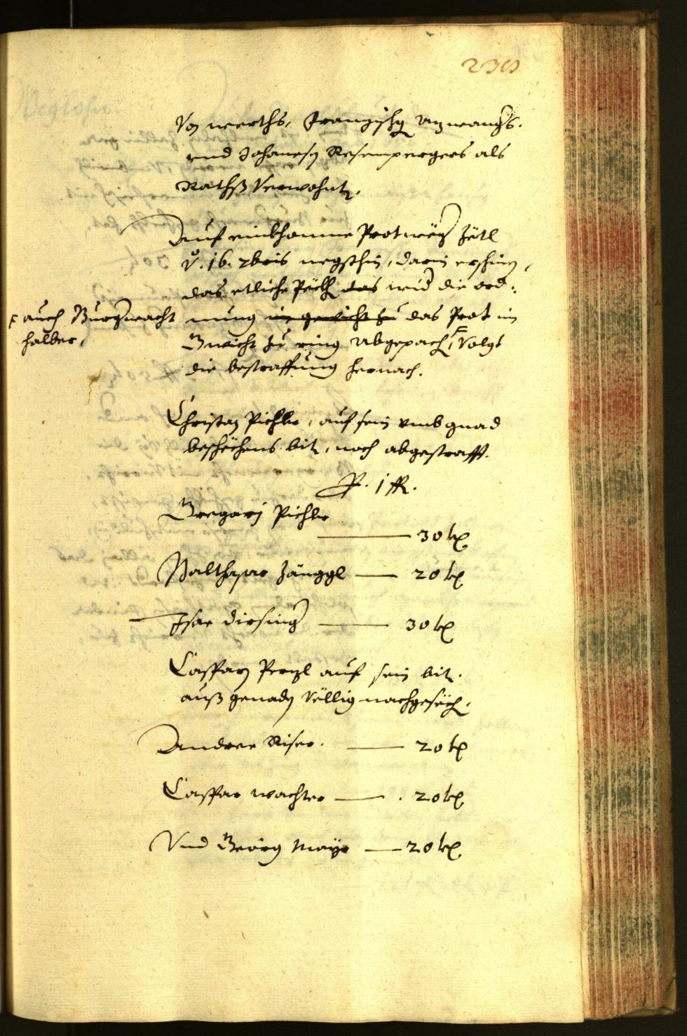 Stadtarchiv Bozen - BOhisto Ratsprotokoll 1656 