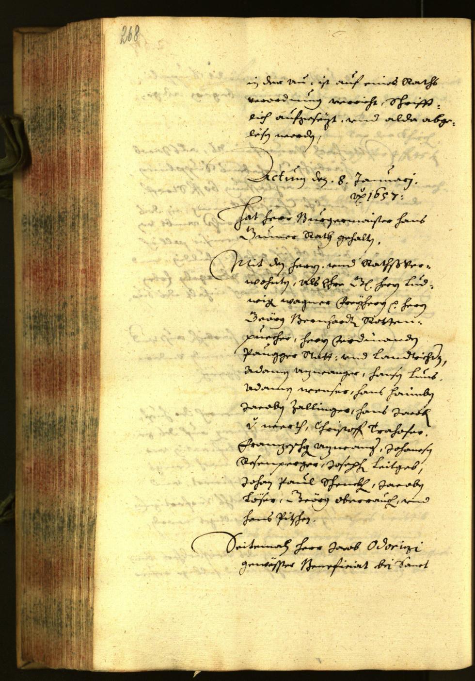 Civic Archives of Bozen-Bolzano - BOhisto Minutes of the council 1656 