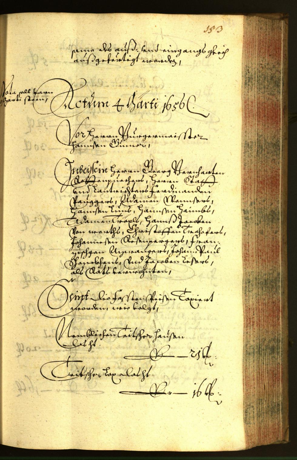 Civic Archives of Bozen-Bolzano - BOhisto Minutes of the council 1656 