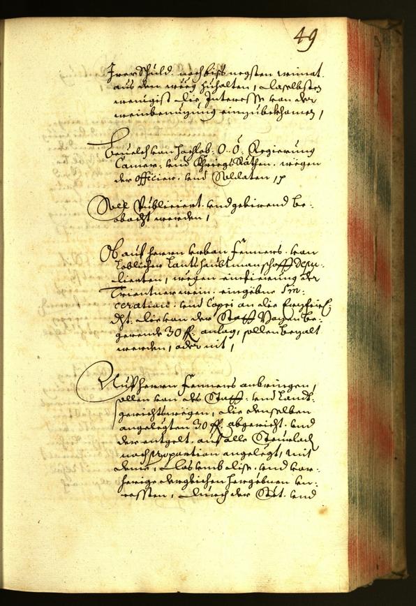 Stadtarchiv Bozen - BOhisto Ratsprotokoll 1657 