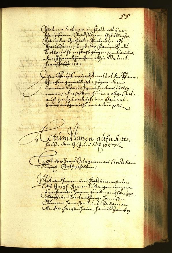 Civic Archives of Bozen-Bolzano - BOhisto Minutes of the council 1657 