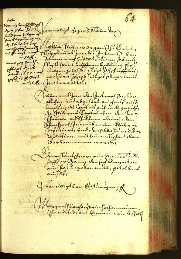 Civic Archives of Bozen-Bolzano - BOhisto Minutes of the council 1657 