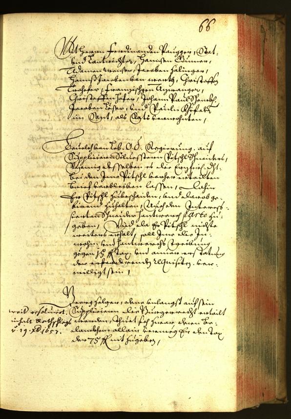 Civic Archives of Bozen-Bolzano - BOhisto Minutes of the council 1657 