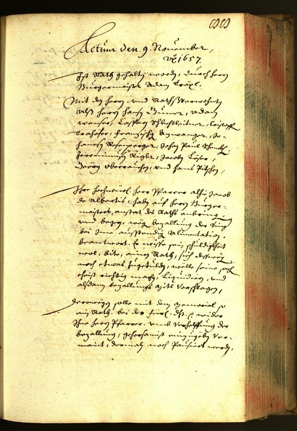 Civic Archives of Bozen-Bolzano - BOhisto Minutes of the council 1657 