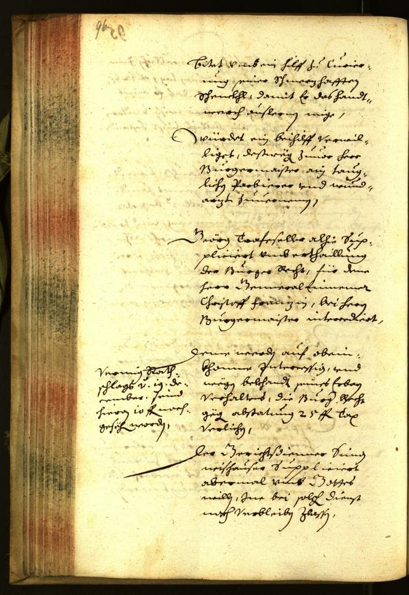 Stadtarchiv Bozen - BOhisto Ratsprotokoll 1657 