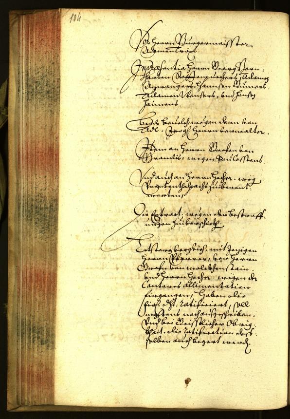 Stadtarchiv Bozen - BOhisto Ratsprotokoll 1657 