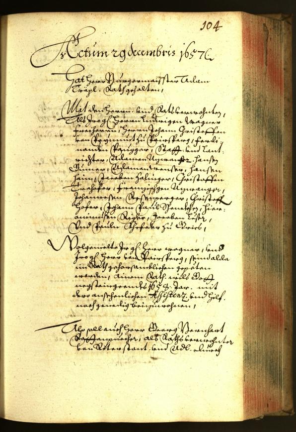 Civic Archives of Bozen-Bolzano - BOhisto Minutes of the council 1657 