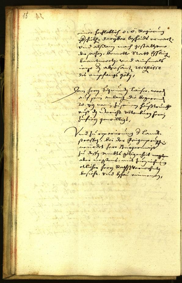 Stadtarchiv Bozen - BOhisto Ratsprotokoll 1657 