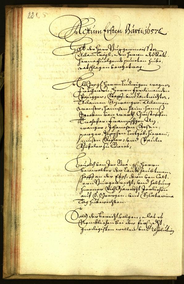 Civic Archives of Bozen-Bolzano - BOhisto Minutes of the council 1657 