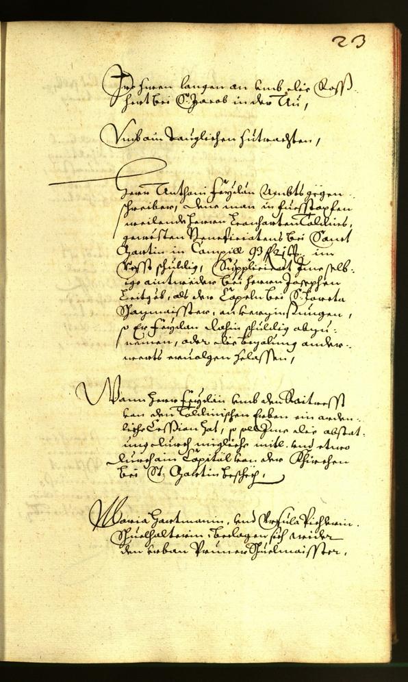 Stadtarchiv Bozen - BOhisto Ratsprotokoll 1657 