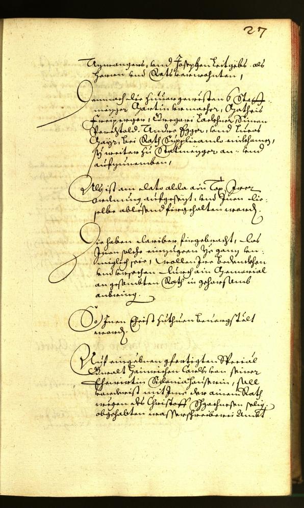 Archivio Storico della Città di Bolzano - BOhisto protocollo consiliare 1657 