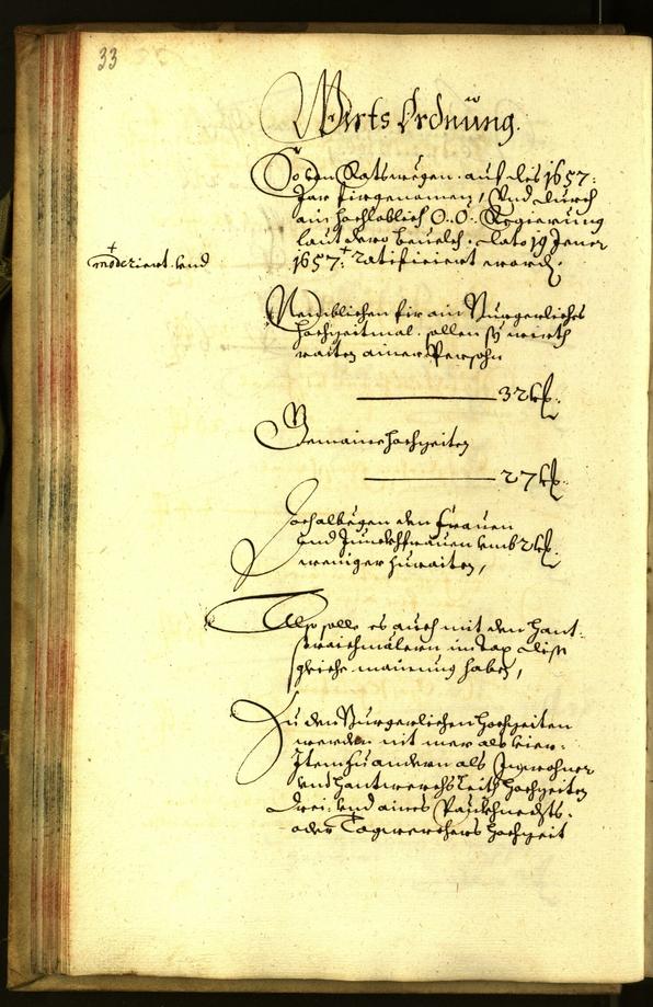 Civic Archives of Bozen-Bolzano - BOhisto Minutes of the council 1657 