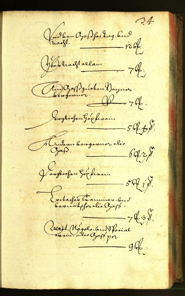 Stadtarchiv Bozen - BOhisto Ratsprotokoll 1657 