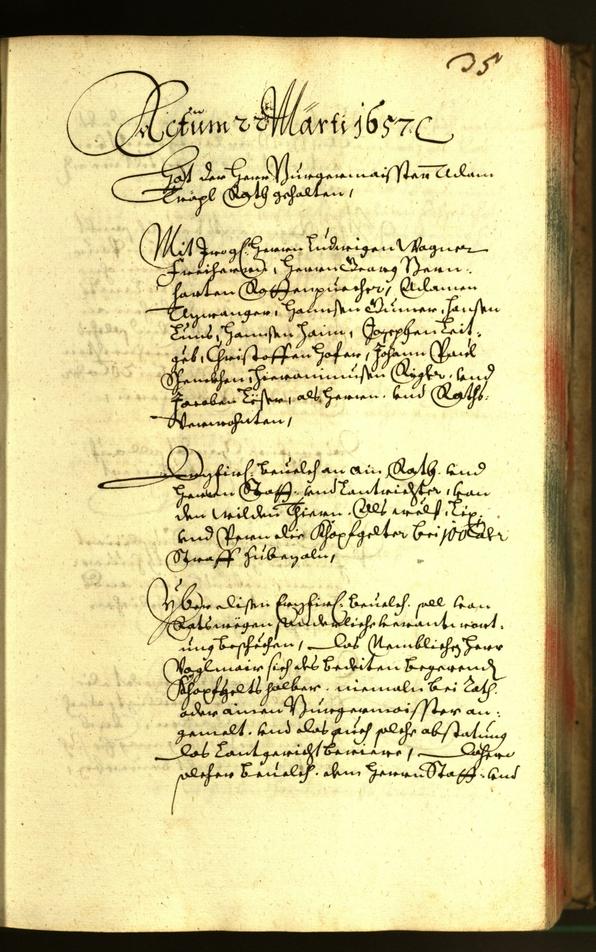 Civic Archives of Bozen-Bolzano - BOhisto Minutes of the council 1657 