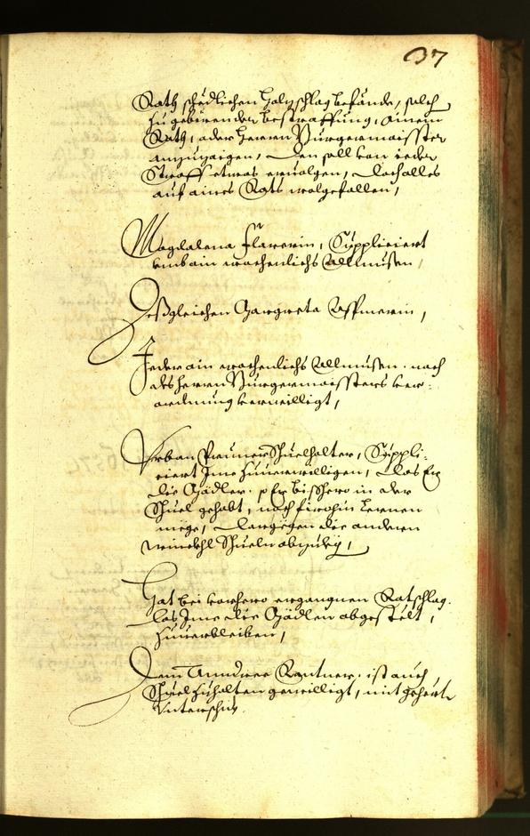 Stadtarchiv Bozen - BOhisto Ratsprotokoll 1657 