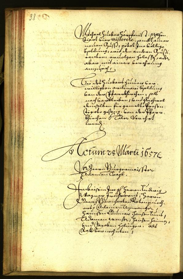 Civic Archives of Bozen-Bolzano - BOhisto Minutes of the council 1657 