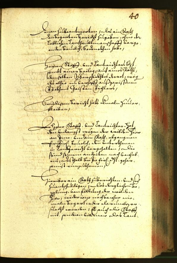 Civic Archives of Bozen-Bolzano - BOhisto Minutes of the council 1657 