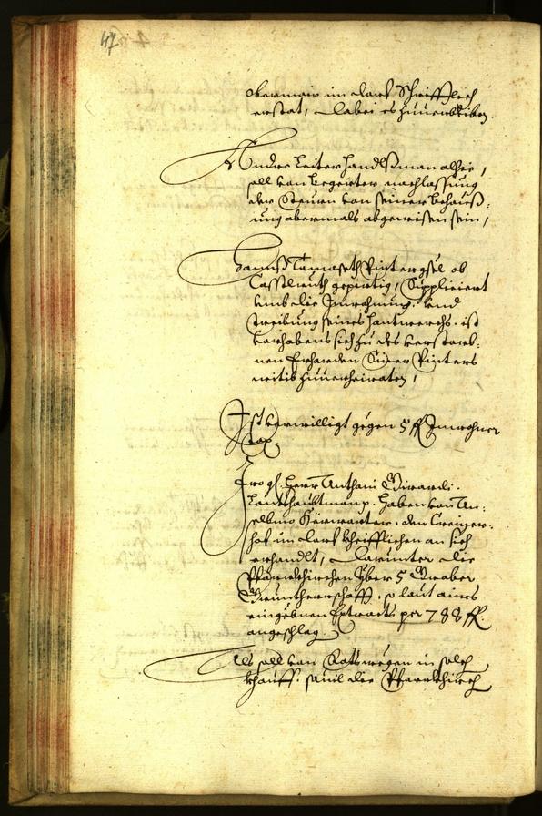 Stadtarchiv Bozen - BOhisto Ratsprotokoll 1657 