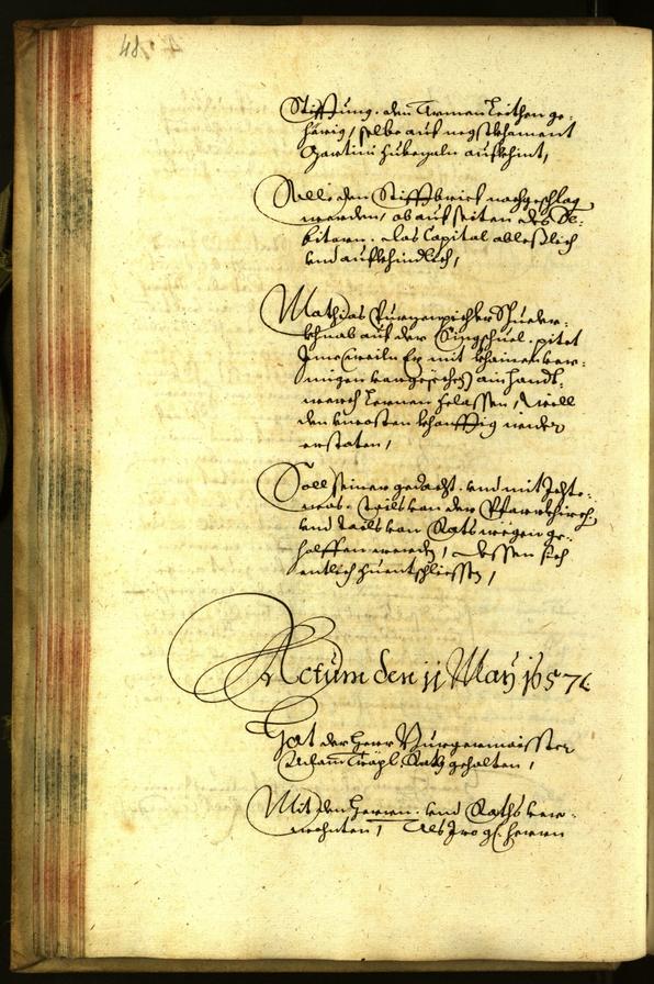 Civic Archives of Bozen-Bolzano - BOhisto Minutes of the council 1657 