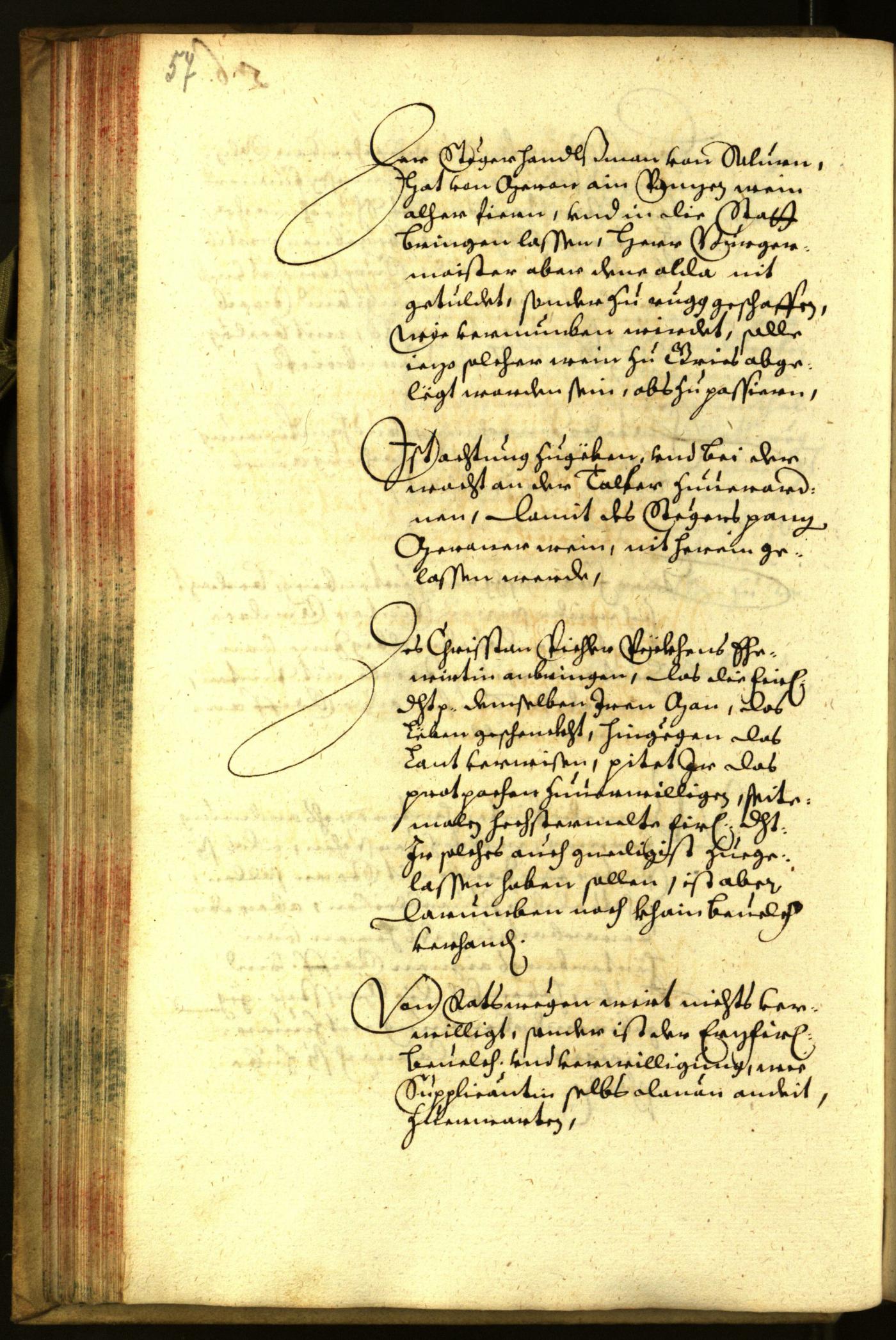 Stadtarchiv Bozen - BOhisto Ratsprotokoll 1657 