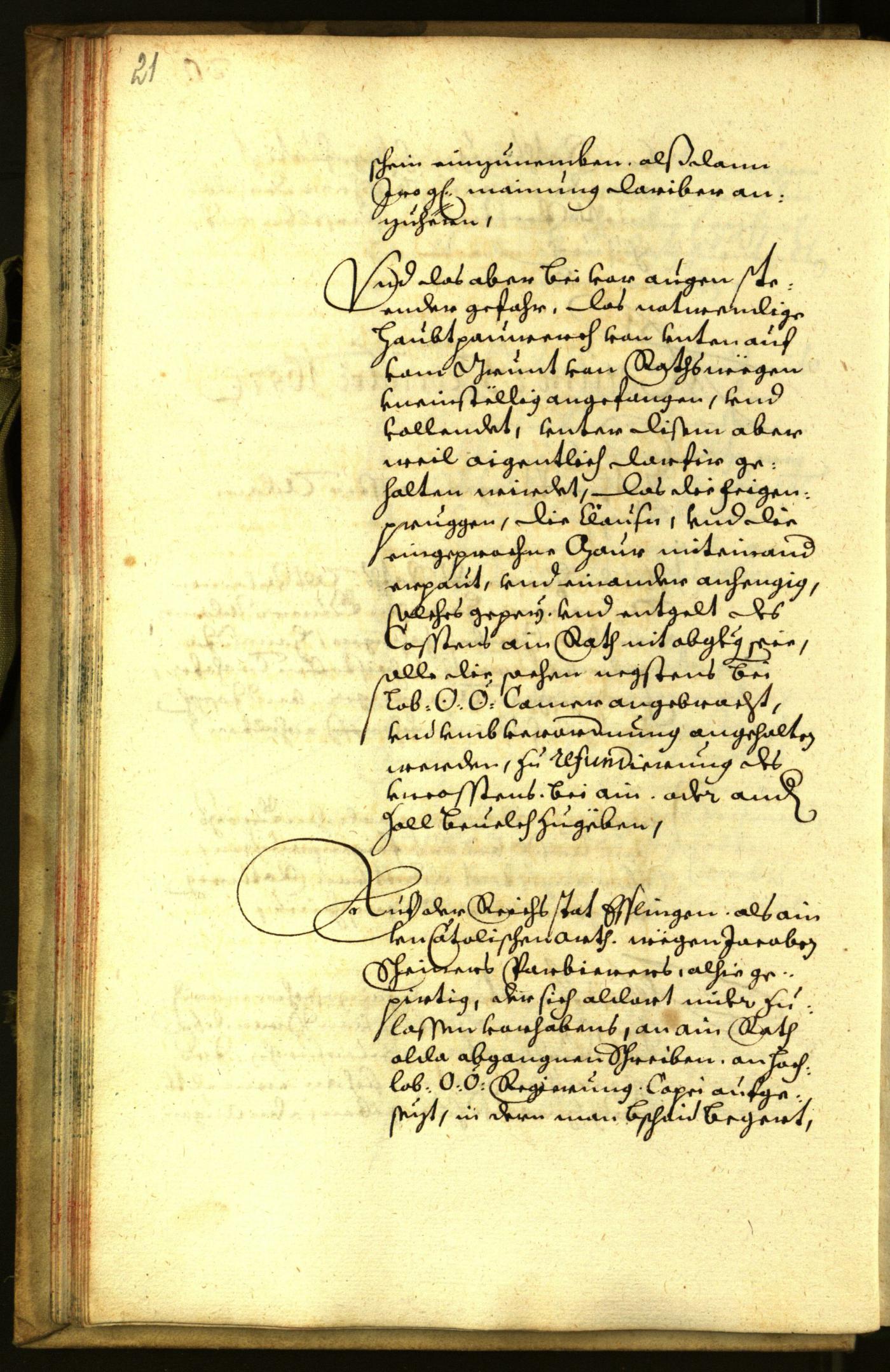 Stadtarchiv Bozen - BOhisto Ratsprotokoll 1657 