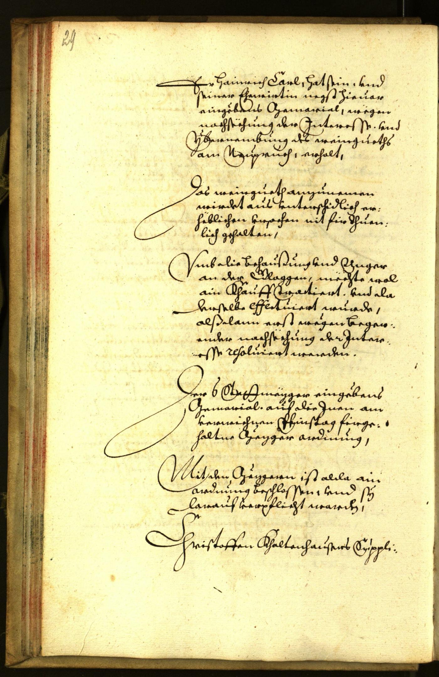 Civic Archives of Bozen-Bolzano - BOhisto Minutes of the council 1657 