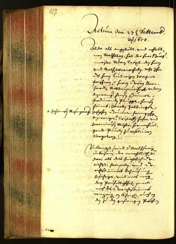 Civic Archives of Bozen-Bolzano - BOhisto Minutes of the council 1658 