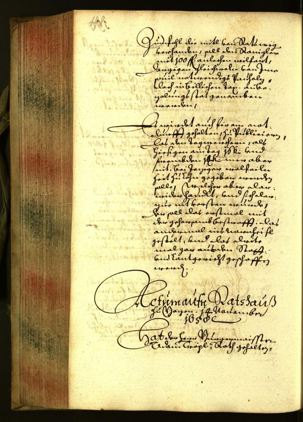 Civic Archives of Bozen-Bolzano - BOhisto Minutes of the council 1658 