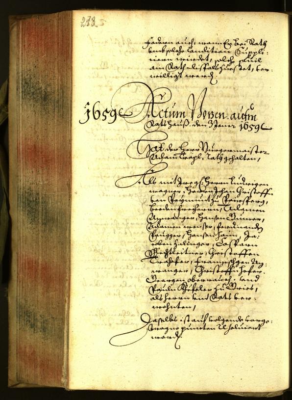 Civic Archives of Bozen-Bolzano - BOhisto Minutes of the council 1658 