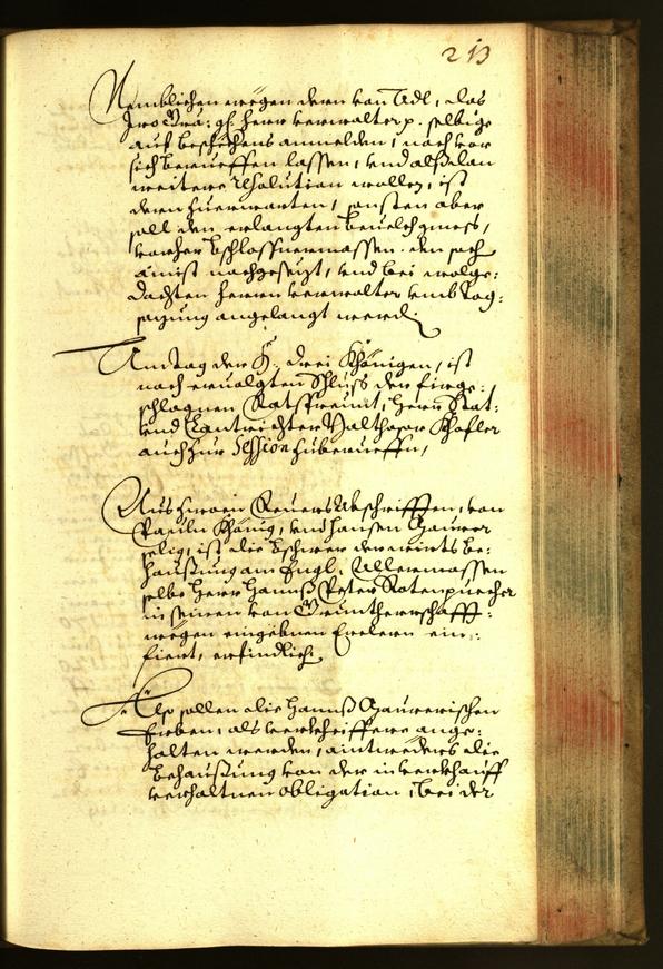 Stadtarchiv Bozen - BOhisto Ratsprotokoll 1658 