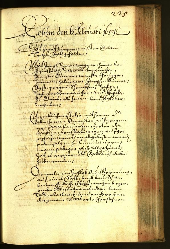 Archivio Storico della Città di Bolzano - BOhisto protocollo consiliare 1658 