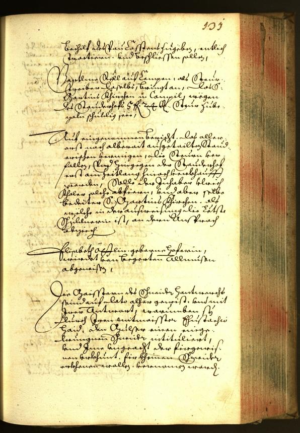 Stadtarchiv Bozen - BOhisto Ratsprotokoll 1658 