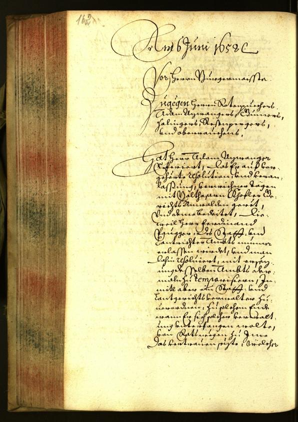 Civic Archives of Bozen-Bolzano - BOhisto Minutes of the council 1658 