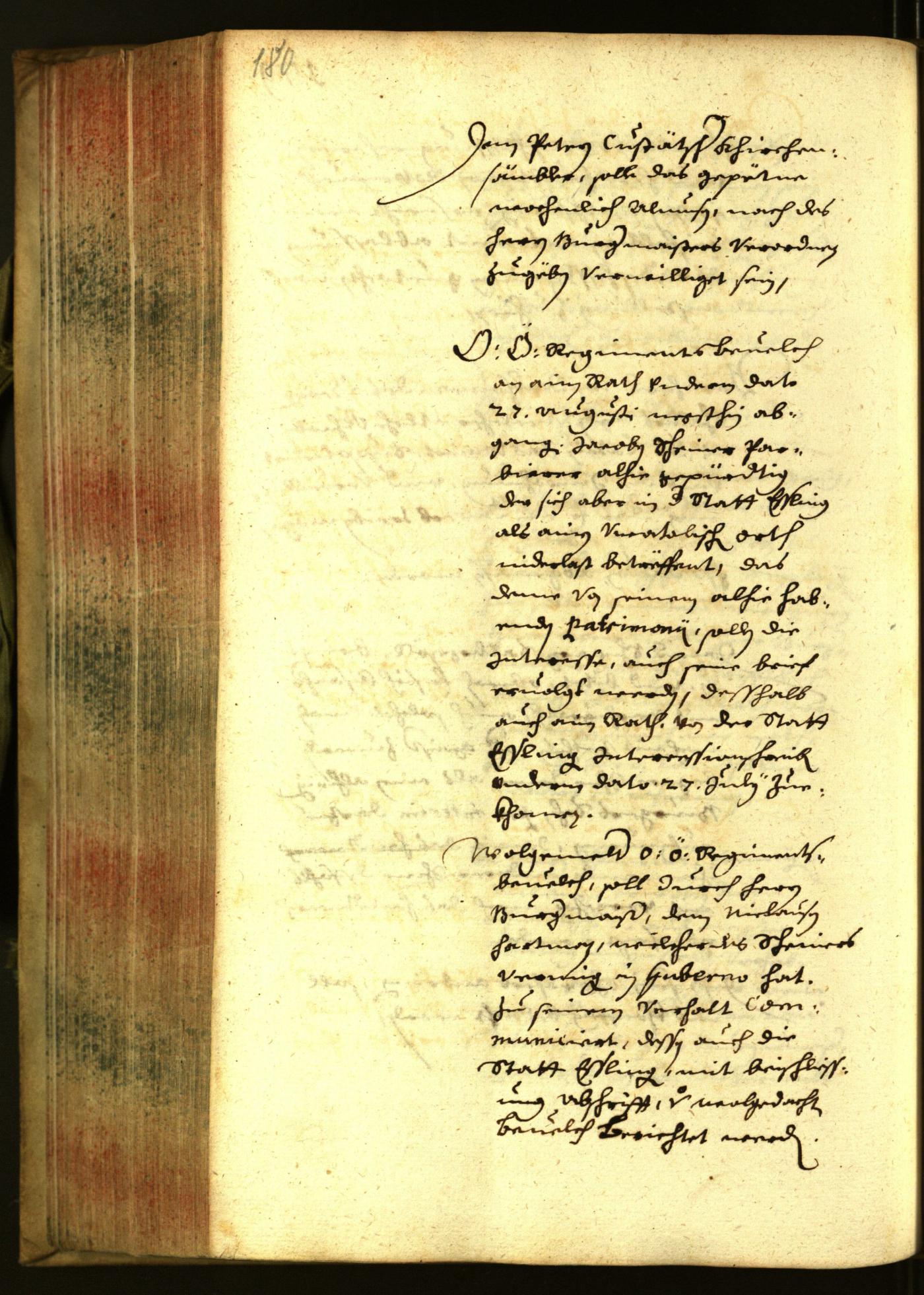 Civic Archives of Bozen-Bolzano - BOhisto Minutes of the council 1658 