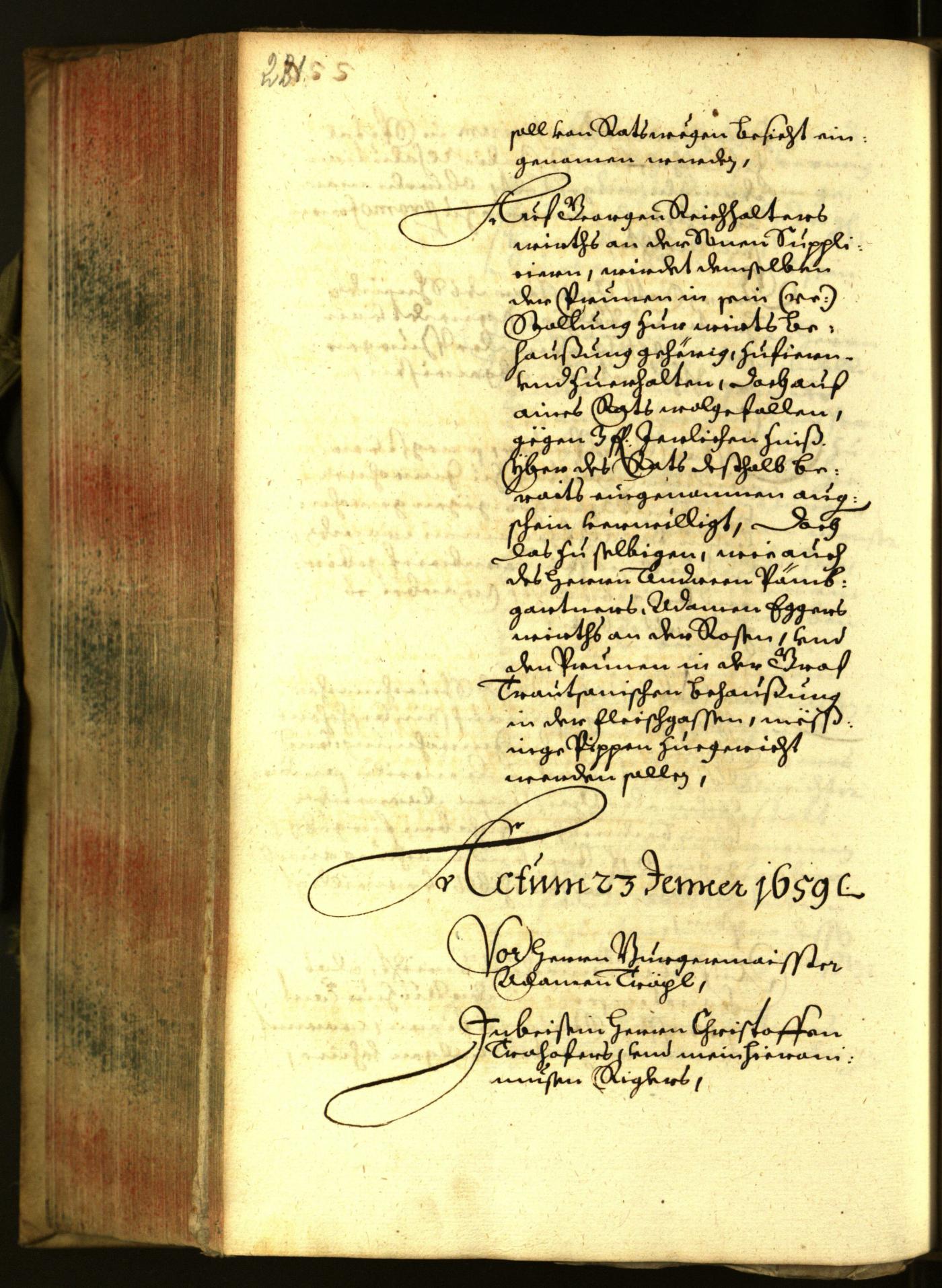 Civic Archives of Bozen-Bolzano - BOhisto Minutes of the council 1658 