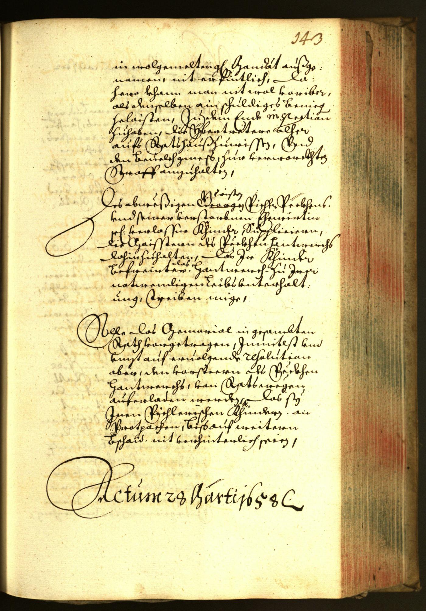 Civic Archives of Bozen-Bolzano - BOhisto Minutes of the council 1658 