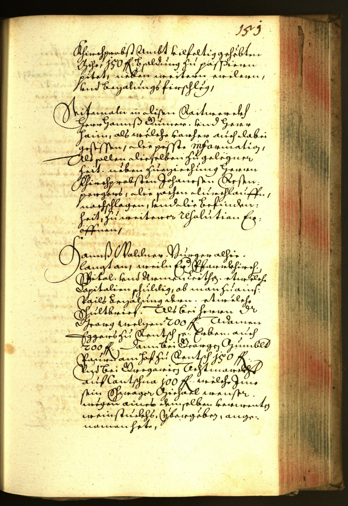 Stadtarchiv Bozen - BOhisto Ratsprotokoll 1658 