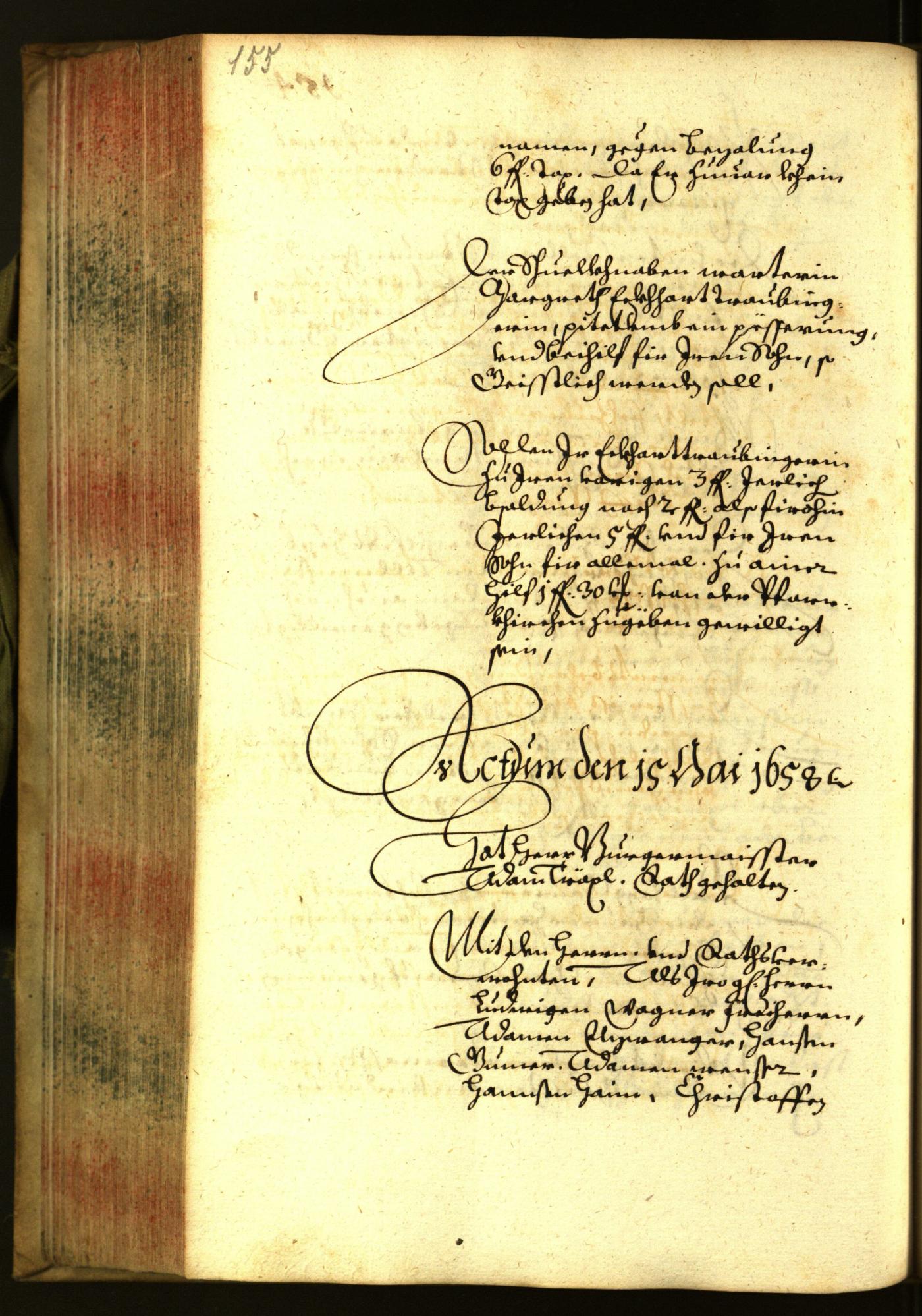 Civic Archives of Bozen-Bolzano - BOhisto Minutes of the council 1658 