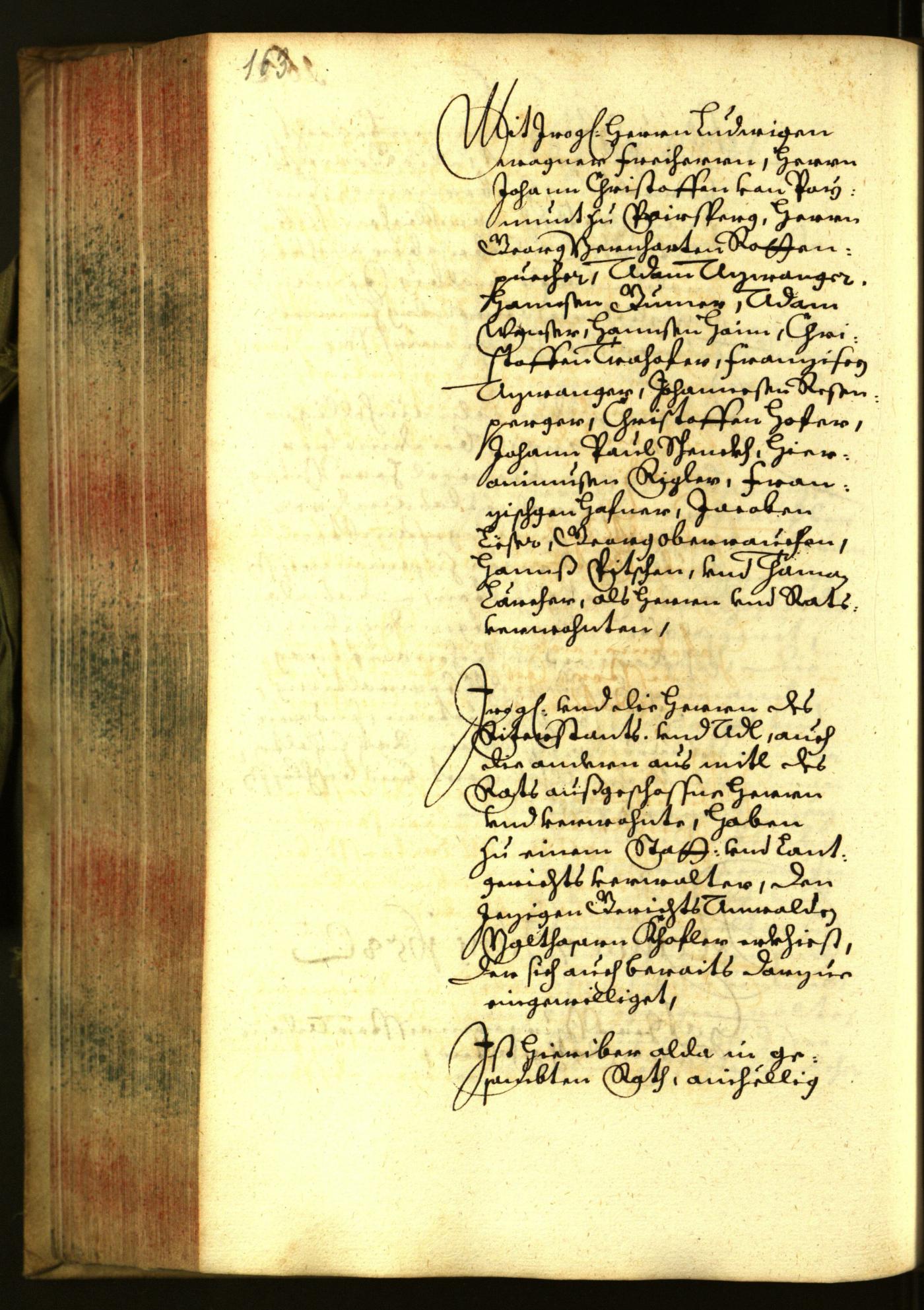 Stadtarchiv Bozen - BOhisto Ratsprotokoll 1658 