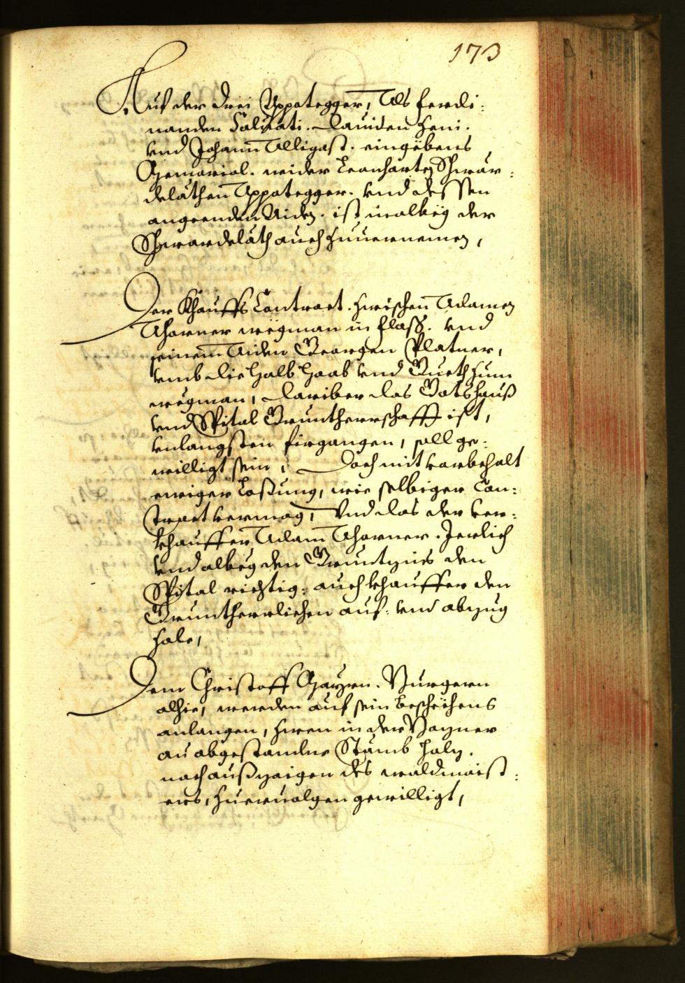 Stadtarchiv Bozen - BOhisto Ratsprotokoll 1658 