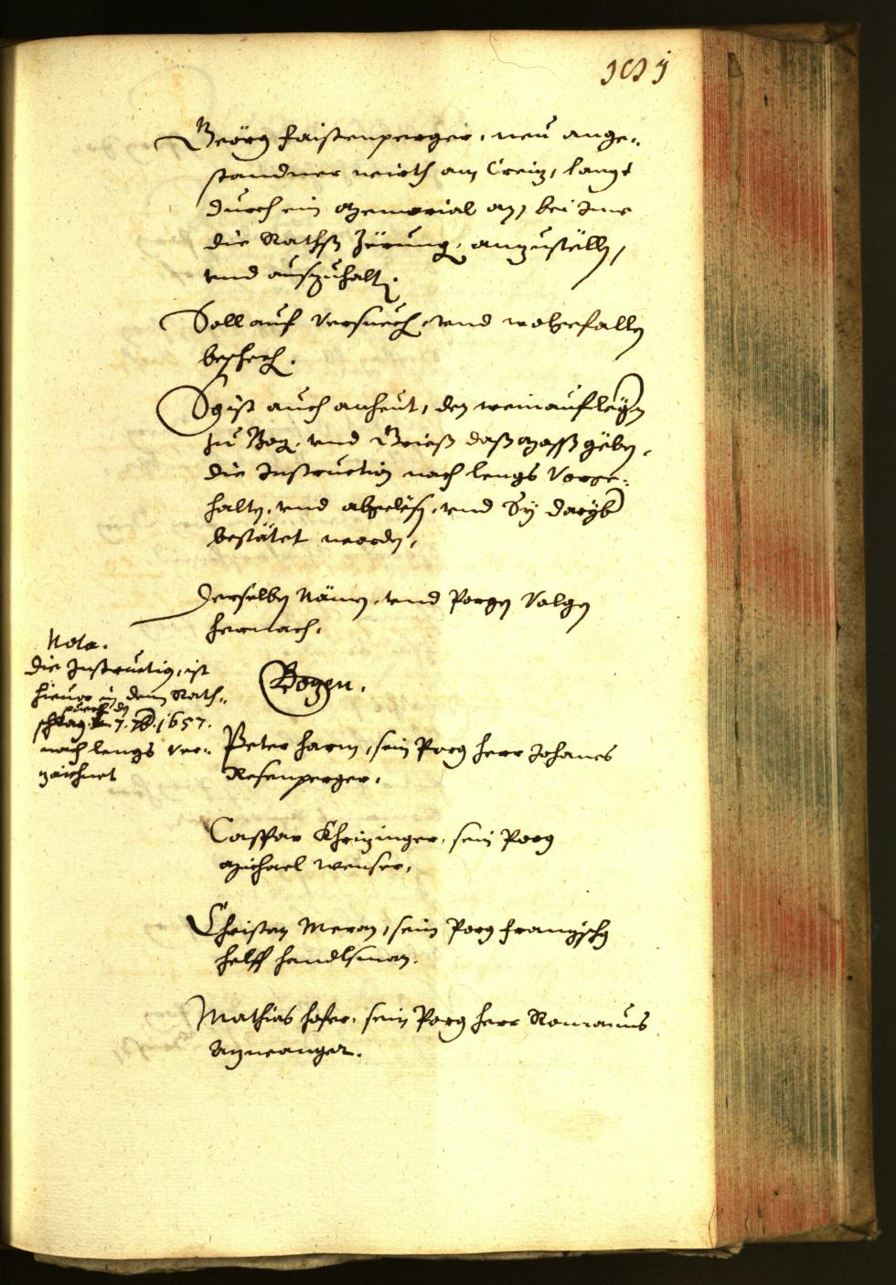 Civic Archives of Bozen-Bolzano - BOhisto Minutes of the council 1658 