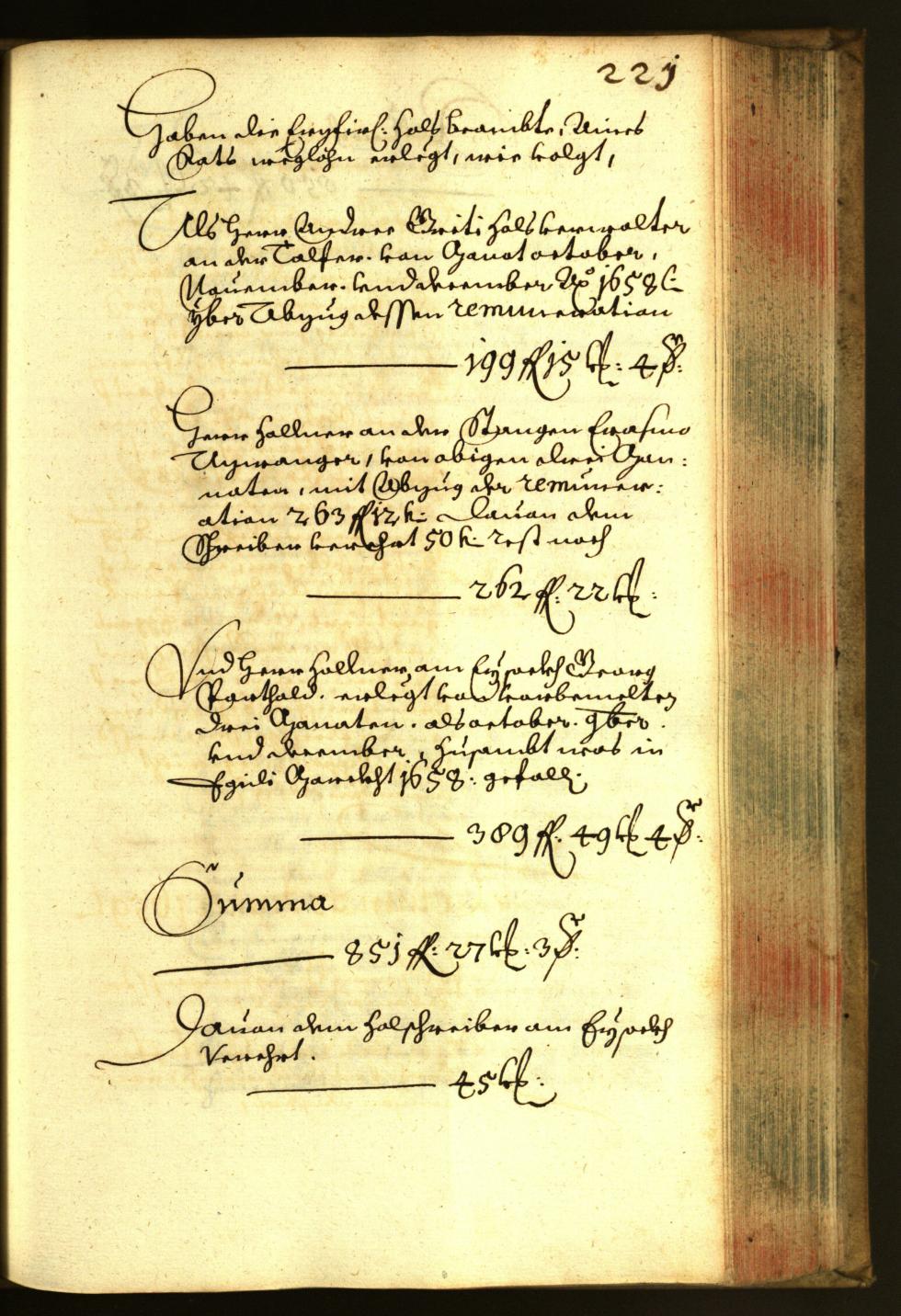 Stadtarchiv Bozen - BOhisto Ratsprotokoll 1658 