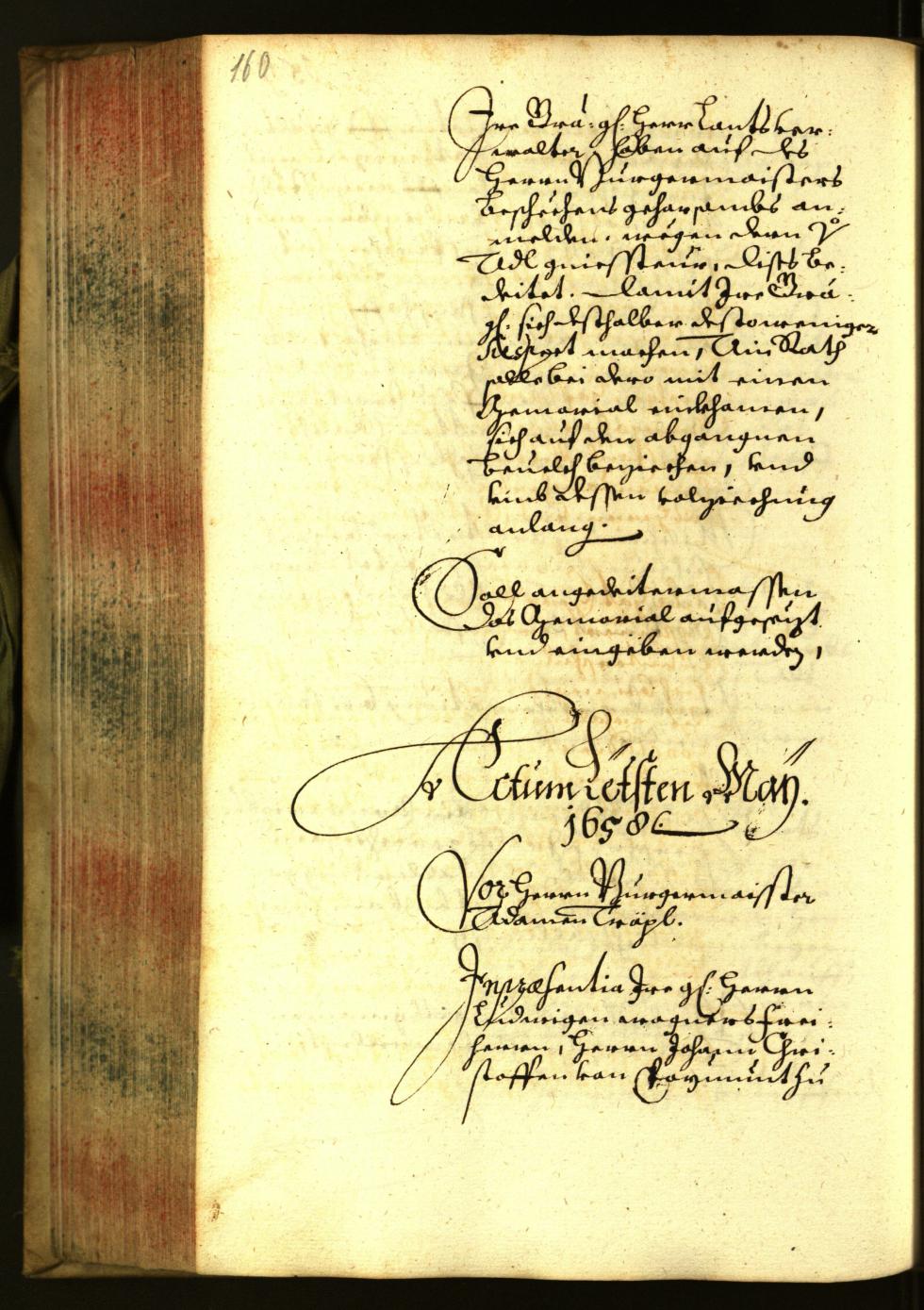 Civic Archives of Bozen-Bolzano - BOhisto Minutes of the council 1658 