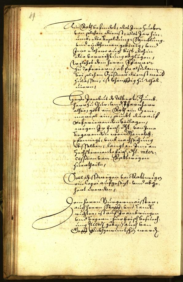 Civic Archives of Bozen-Bolzano - BOhisto Minutes of the council 1659 