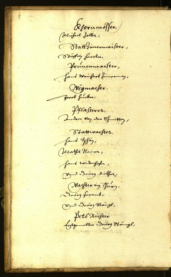 Stadtarchiv Bozen - BOhisto Ratsprotokoll 1659 