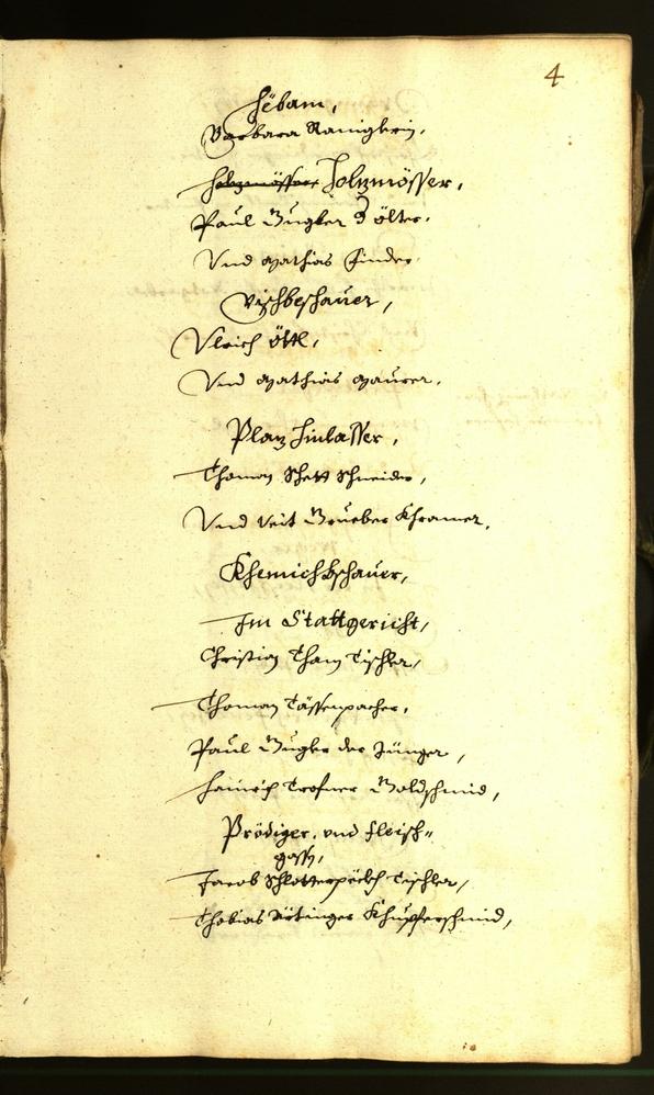 Stadtarchiv Bozen - BOhisto Ratsprotokoll 1659 